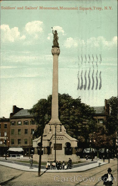 Soldiers and Sailors Monument, Monument Square Troy New York