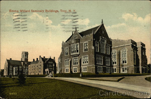 Emma Willard Seminary Buildings Troy New York