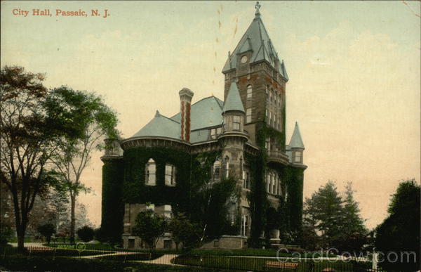 Vine Covered City Hall Passaic New Jersey