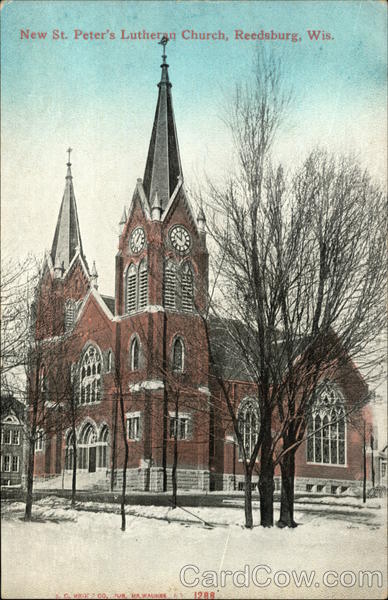 New St. Peter's Lutheran Church Reedsburg Wisconsin