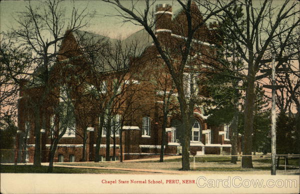 Chapel State Normal School Peru Nebraska