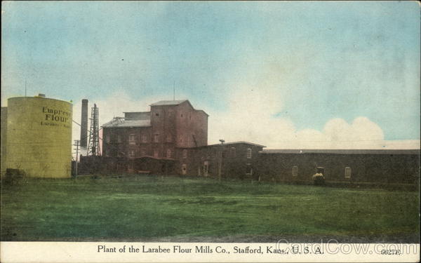 Larabee Flour Mills Co. Plant Stafford Kansas