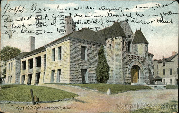 Pope Hall Fort Leavenworth Kansas