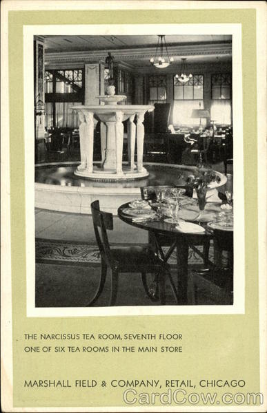 Marshall Field & Company - The Narcissus Tea Room Chicago Illinois