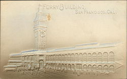 Embossed Image of Ferry Building Embossed Image of Ferry Building