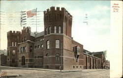 State Armory Troy, NY Postcard Postcard