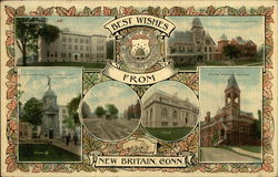 Greetings from New Britain Postcard