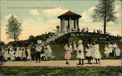 Hudson County Park Postcard
