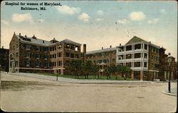 Hospital for Women of Maryland Postcard