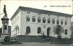 Maryland Institute Baltimore, MD Postcard 