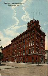 Baltimore Medical College Postcard