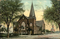 First Holland Reformed Church Postcard