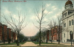 Eutaw Place Postcard