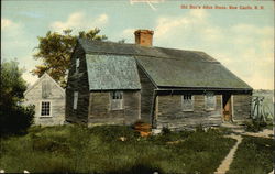 Old Bos'n Allen House New Castle, NH Postcard Postcard