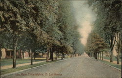 East Avenue New Philadelphia, OH Postcard Postcard