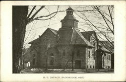 M. E. Church Bainbridge, OH Postcard Postcard