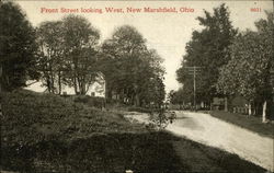 Front Street Looking West Postcard
