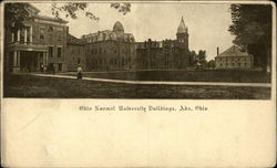 Ohio Normal University Buildings Ada, OH Postcard Postcard
