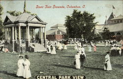 State Fair Grounds - Central Park View Postcard