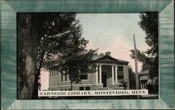 Carnegie Library Montevideo, MN Postcard Postcard