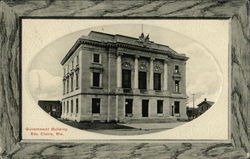 Government Building Eau Claire, WI Postcard Postcard