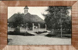 Lake Side Park Postcard