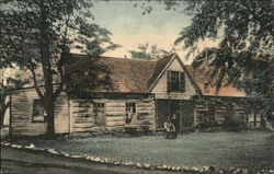 Old Log Cabin of Gov. Doty, First Gov. of Wisconsin Postcard