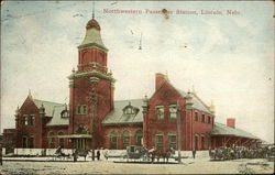 Northwestern Passenger Station Lincoln, NE Postcard Postcard