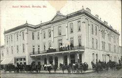 Hotel Mitchell Nevada, MO Postcard Postcard