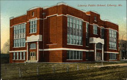 Liberty Public School Postcard