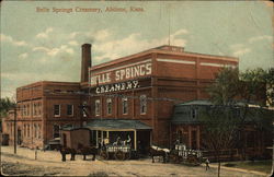 Belle Springs Creamery Abilene, KS Postcard Postcard