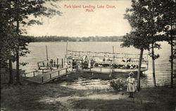 Park Island Landing Postcard