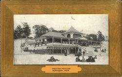 Theatre Pavilion Muskegon, MI Postcard Postcard