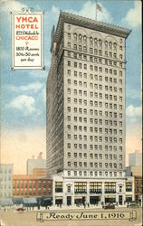 YMCA Hotel Postcard