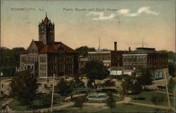 Public Square and Court House Postcard