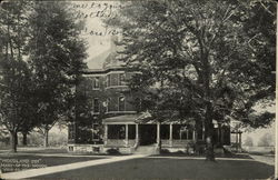 Woodland Inn Saint Mary-of-the-Woods, IN Postcard Postcard