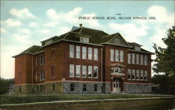 Public School Building Postcard
