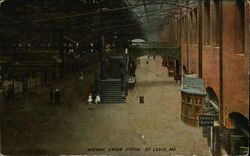 Midway Union Station St. Louis, MO Postcard Postcard