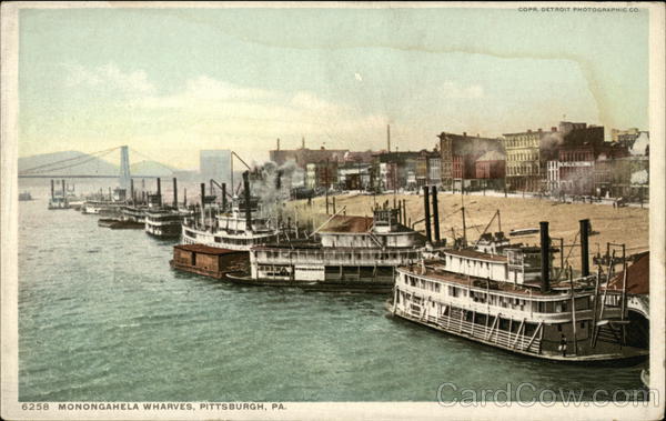Monongahela Wharves Pittsburgh Pennsylvania