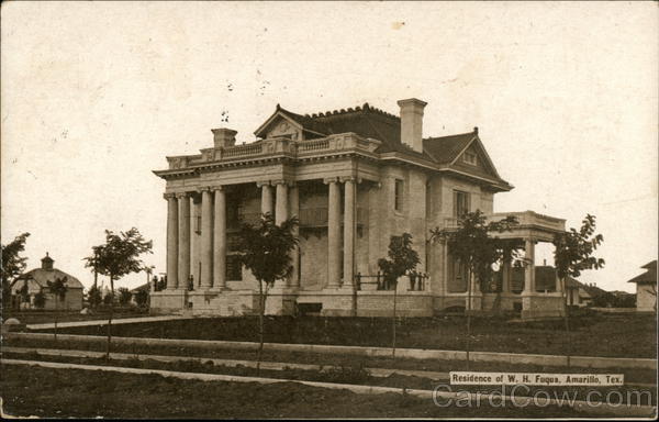 Residence of W. H. Fuqua Amarillo Texas