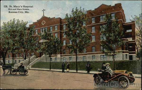 St. Mary's Hospital, 28th and Main Streets Kansas City Missouri