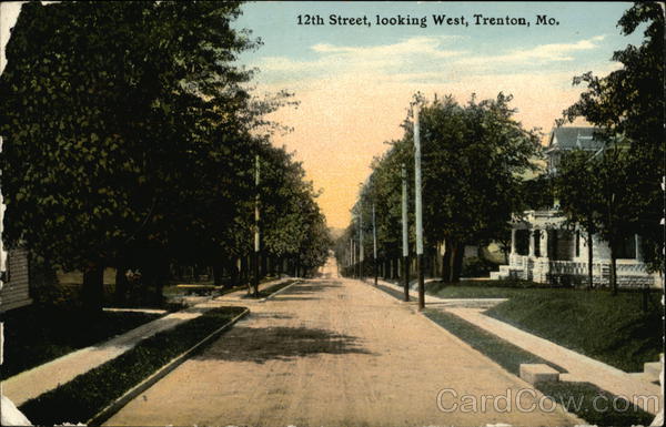 12th Street Looking West Trenton Missouri