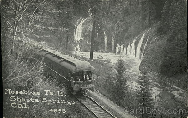 Mossbrae Falls Shasta Springs California