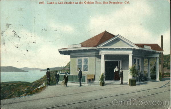 Land's End Station at the Golden Gate San Francisco California