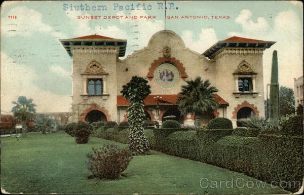 Sunset Depot and Park San Antonio Texas