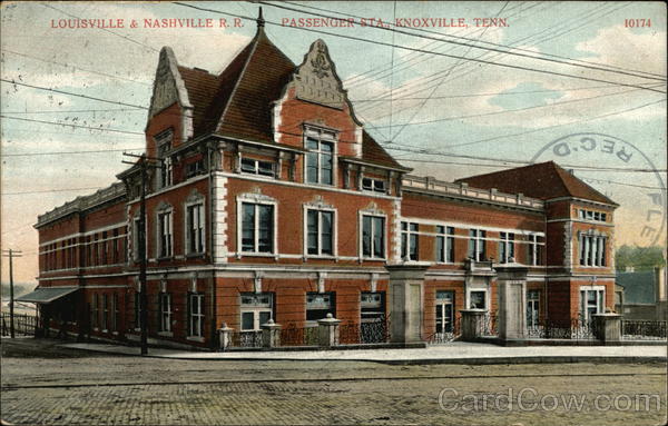 Louisville & Nashville RR Passenger Station Knoxville Tennessee