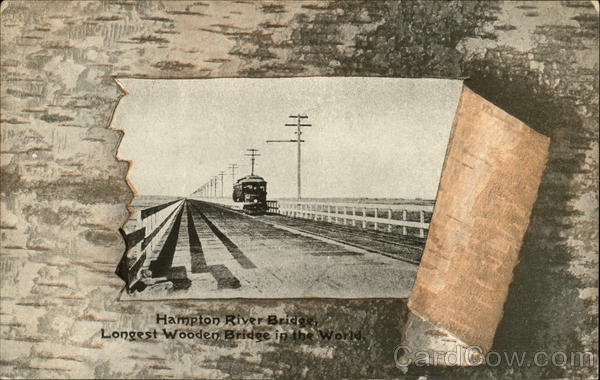 Hampton River Bridge Trains, Railroad