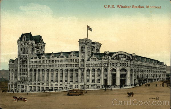C.P.R. Windsor Station Montreal QC Canada Quebec