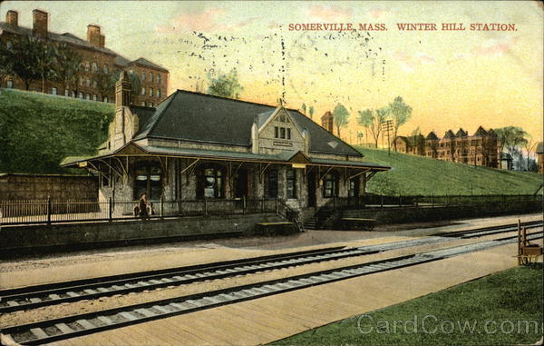 Winter Hill Station Somerville Massachusetts