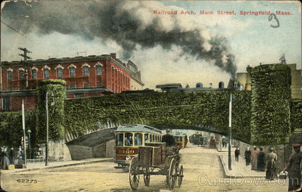 Railroad Arch, Main Street Springfield Massachusetts
